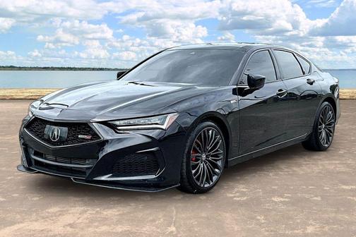 Black 2021 Acura TLX Type S