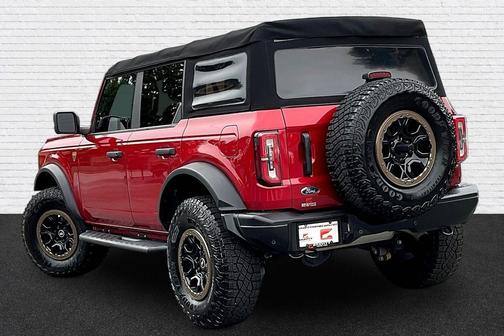 Red Metallic 2021 Ford Bronco Badlands