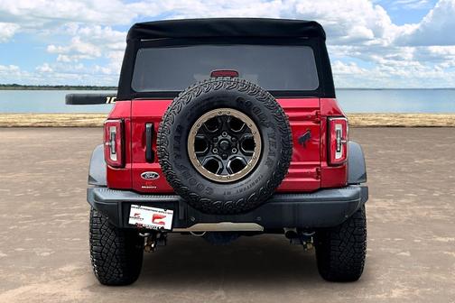 Red Metallic 2021 Ford Bronco Badlands