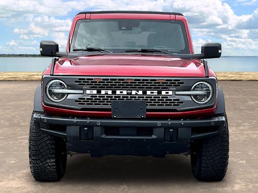 Red Metallic 2021 Ford Bronco Badlands