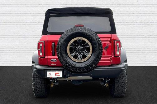 Red Metallic 2021 Ford Bronco Badlands