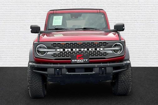 Red Metallic 2021 Ford Bronco Badlands
