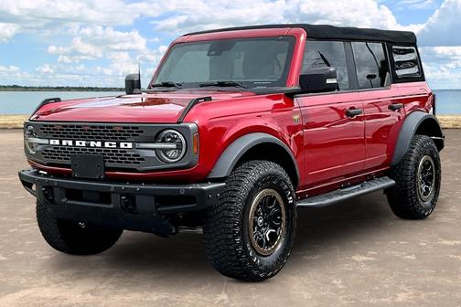 Red Metallic 2021 Ford Bronco Badlands