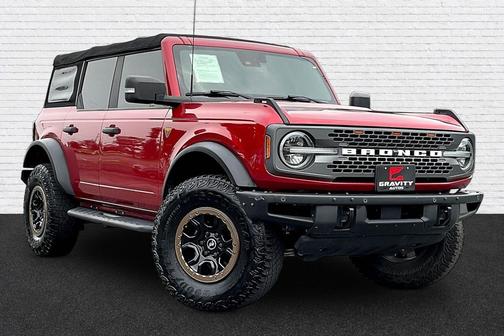 Red Metallic 2021 Ford Bronco Badlands