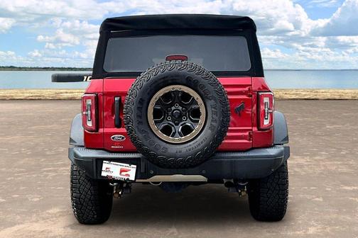Red Metallic 2021 Ford Bronco Badlands