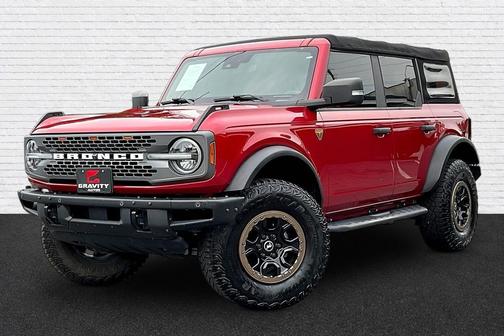 Red Metallic 2021 Ford Bronco Badlands