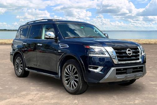 Hermosa Blue Pearl 2022 Nissan Armada Platinum