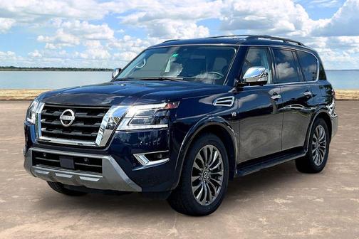 Hermosa Blue 2022 Nissan Armada Platinum