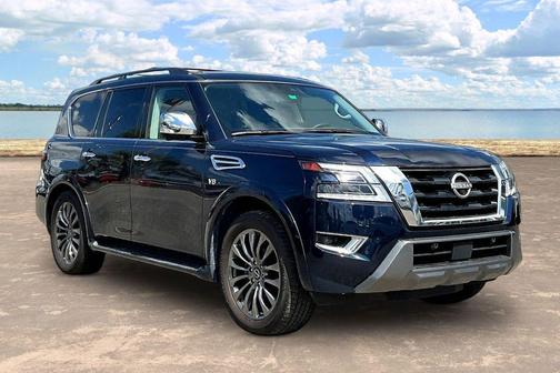 Hermosa Blue 2022 Nissan Armada Platinum
