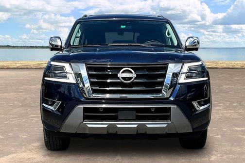 Hermosa Blue Pearl 2022 Nissan Armada Platinum