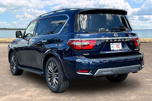 Hermosa Blue Pearl 2022 Nissan Armada Platinum