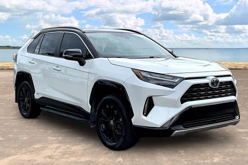 Wind Chill Pearl 2023 Toyota RAV4 Hybrid XSE