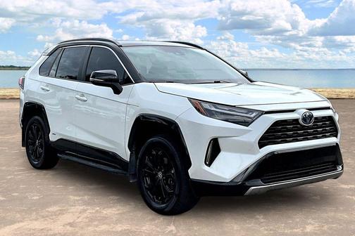 Wind Chill Pearl 2023 Toyota RAV4 Hybrid XSE