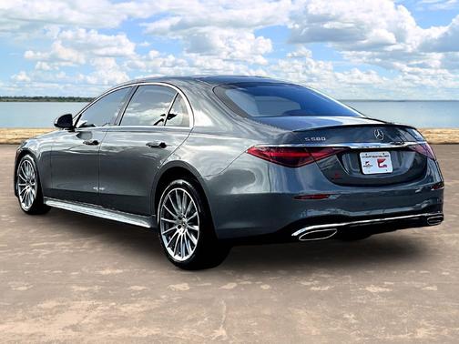 Gray 2023 Mercedes-Benz S-Class S 580