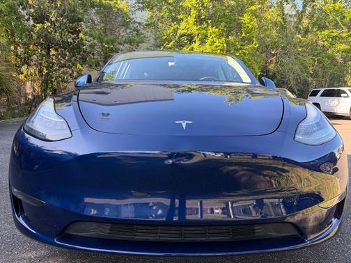 Blue 2021 Tesla Model Y Long Range