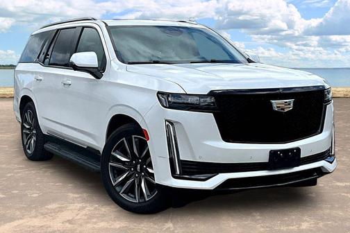 Crystal White Tri-Coat 2023 Cadillac Escalade Sport Platinum