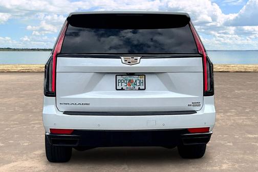 Crystal White Tricoat 2023 Cadillac Escalade Sport Platinum