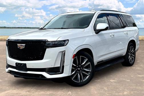 Crystal White Tri-Coat 2023 Cadillac Escalade Sport Platinum