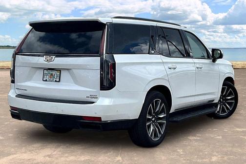 Crystal White Tri-Coat 2023 Cadillac Escalade Sport Platinum