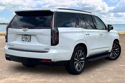 Crystal White Tricoat 2023 Cadillac Escalade Sport Platinum