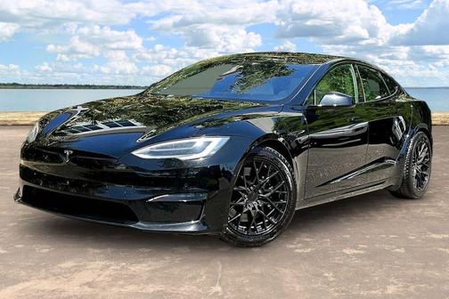 Black 2021 Tesla Model S Long Range