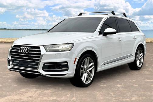 Glacier White 2017 Audi Q7 3.0T Prestige