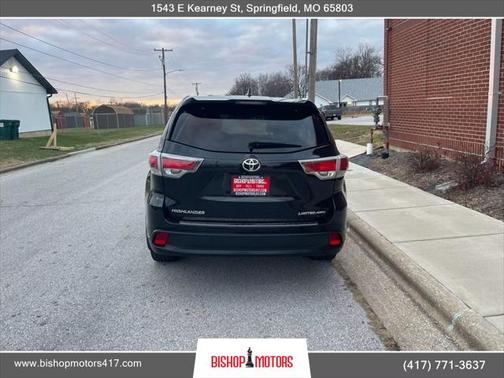 2016 Toyota Highlander Limited Platinum