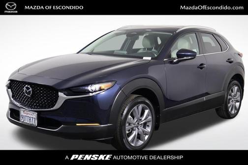 Deep Crystal Blue Mica 2025 Mazda CX-30 2.5 S Preferred Package