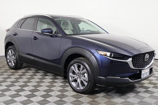 Deep Crystal Blue Mica 2025 Mazda CX-30 2.5 S Preferred Package