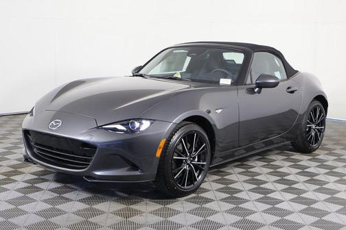 Machine Gray Metallic 2026 Mazda MX-5 Miata Grand Touring