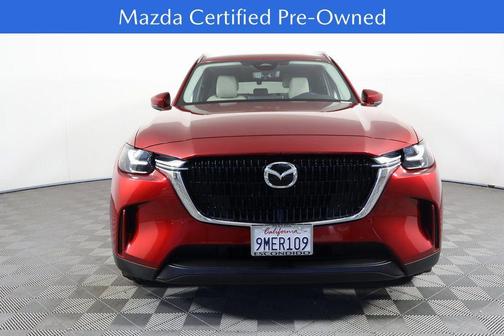 Soul Red Crystal Metallic 2024 Mazda CX-90 PHEV Preferred
