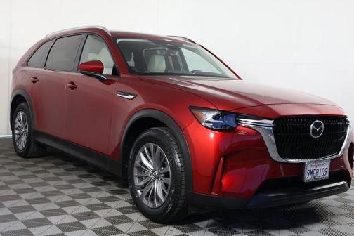 Soul Red Crystal Metallic 2024 Mazda CX-90 PHEV Preferred