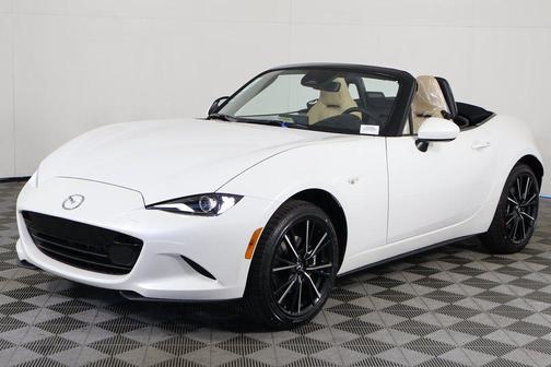Snowflake White Pearl Mica 2026 Mazda MX-5 Miata Grand Touring