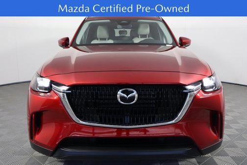 Soul Red Crystal Metallic 2024 Mazda CX-90 PHEV Preferred