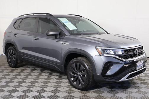 Platinum Gray Metallic 2023 Volkswagen Taos 1.5T S