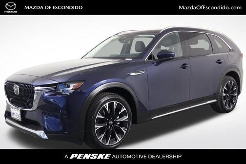 Deep Crystal Blue Mica 2024 Mazda CX-90 PHEV Premium