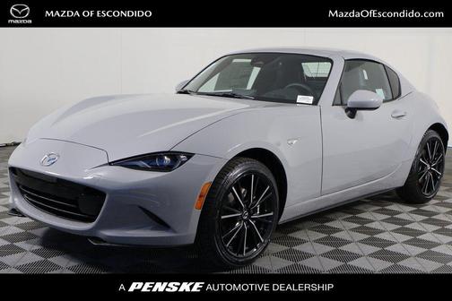 Deep Crystal Blue Mica 2026 Mazda MX-5 Miata RF Grand Touring