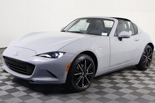 Deep Crystal Blue Mica 2026 Mazda MX-5 Miata RF Grand Touring