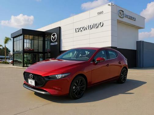 Soul Red Crystal Metallic 2026 Mazda Mazda3 FWD w/Premium Package