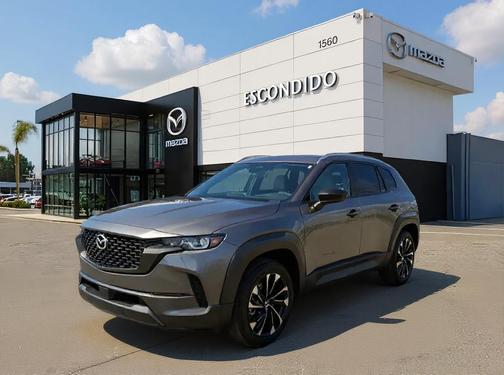 machine gray metallic 2026 Mazda CX-50 Hybrid Premium Plus