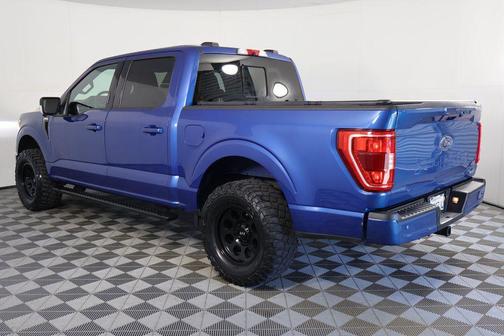 Atlas Blue Metallic 2022 Ford F-150 XLT