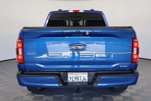 Atlas Blue Metallic 2022 Ford F-150 XLT