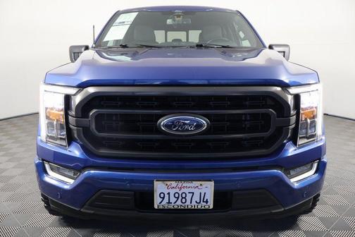 Atlas Blue Metallic 2022 Ford F-150 XLT