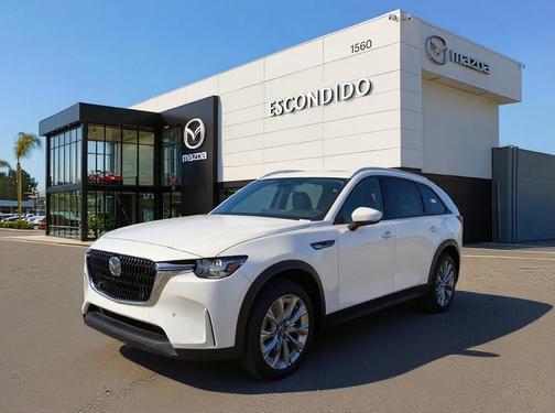 Rhodium White Premium 2026 Mazda CX-90 3.3 Turbo Preferred