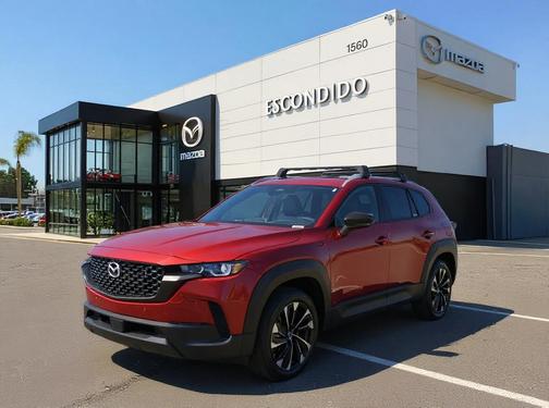 Soul Red Crystal Metallic 2026 Mazda CX-50 Hybrid Premium Plus