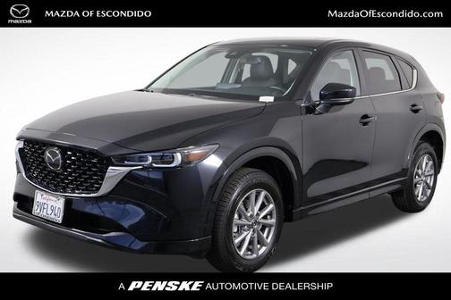 Jet Black Mica 2025 Mazda CX-5 2.5 S Preferred Package