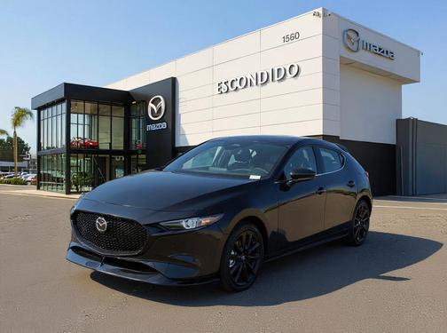 Jet Black Mica 2026 Mazda Mazda3 2.5 Turbo AWD