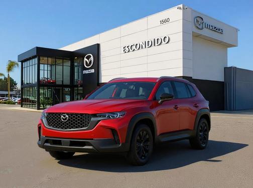 Soul Red Crystal Metallic 2026 Mazda CX-50 Hybrid Preferred