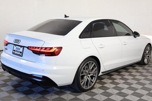 Glacier White Metallic 2023 Audi S4 Premium Plus TFSI quattro Tiptronic