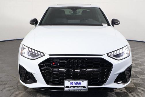 Glacier White Metallic 2023 Audi S4 Premium Plus TFSI quattro Tiptronic